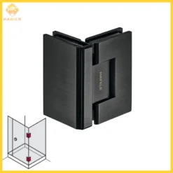 Bản Lề Kính Kính 90º Màu Đen Hafele 981.77.907