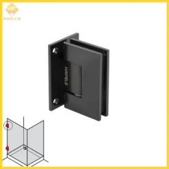 Bản Lề Kính Tường 90º Màu Đen Hafele 981.77.901