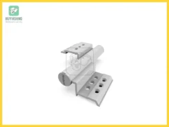 Bản lề 2D dài 2 cánh hệ xingfa Sơn Trắng