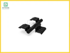 Bản lề 4D 2 cánh ngắn hệ Xingfa sơn đen