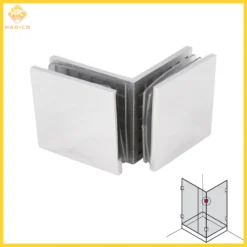 Kẹp Kính 90º Phòng Tắm Kính Hafele 981.77.916