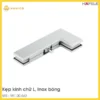 Kẹp Kính Chữ L Inox Bóng Hafele 981.00.663