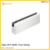 Kẹp Kính Dưới Inox Bóng Hafele 981.00.654