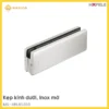Kẹp Kính Dưới Inox Mờ Hafele 489.81.010