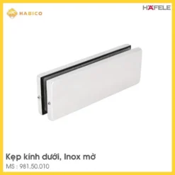 Kẹp Kính Dưới Inox Mờ Hafele 981.50.010