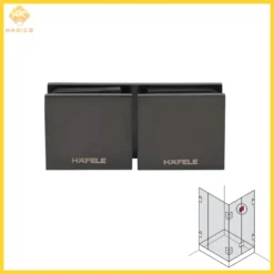 Kẹp Kính Kính 180º Màu Đen Hafele 981.77.913