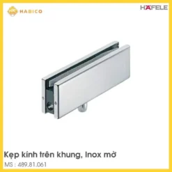 Kẹp Kính Trên Khung Inox Mờ Hafele 489.81.061