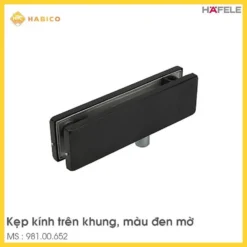 Kẹp Kính Trên Khung Màu Đen Hafele 981.00.652