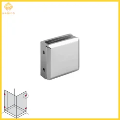 Kẹp Kính Tường Nhà Tắm 90° Hafele 981.00.562