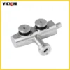 Kẹp kính 61702.001 SSS inox bóng VICKINI