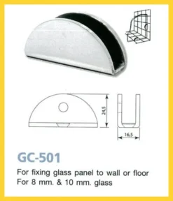 Kẹp kính loại nhỏ GC 501