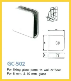Kẹp kính loại nhỏ GC 502