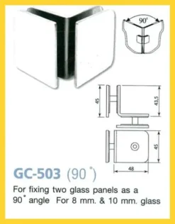 Kẹp kính loại nhỏ GC 503