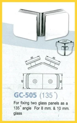 Kẹp kính loại nhỏ GC 505