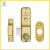 Khóa B52 điện zi vàng Khóa cửa trượt