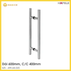 Tay Nắm Kéo Chữ H Dài 600mm Hafele 499.68.035