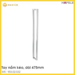 Tay Nắm Kéo Dạng Vuông CC 450 Hafele 903.02.032