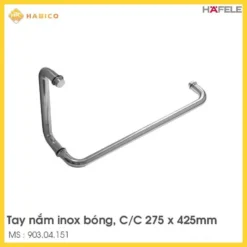 Tay Nắm Kéo Phòng Tắm Kính Hafele 903.04.151