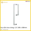 Tay Nắm Phòng Tắm Kính CC 300 X 500mm Hafele 903.02.251