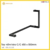 Tay Nắm Phòng Tắm Kính CC 450x550mm Hafele 903.12.325