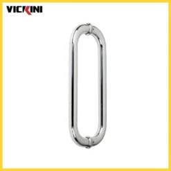 Tay cửa kính 69113.300 PSS inox bóng VICKINI