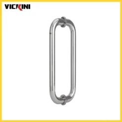 Tay cửa kính 69113.301 PSS inox bóng VICKINI