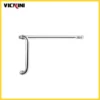 Tay cửa kính 69121 PSS inox bóng VICKINI