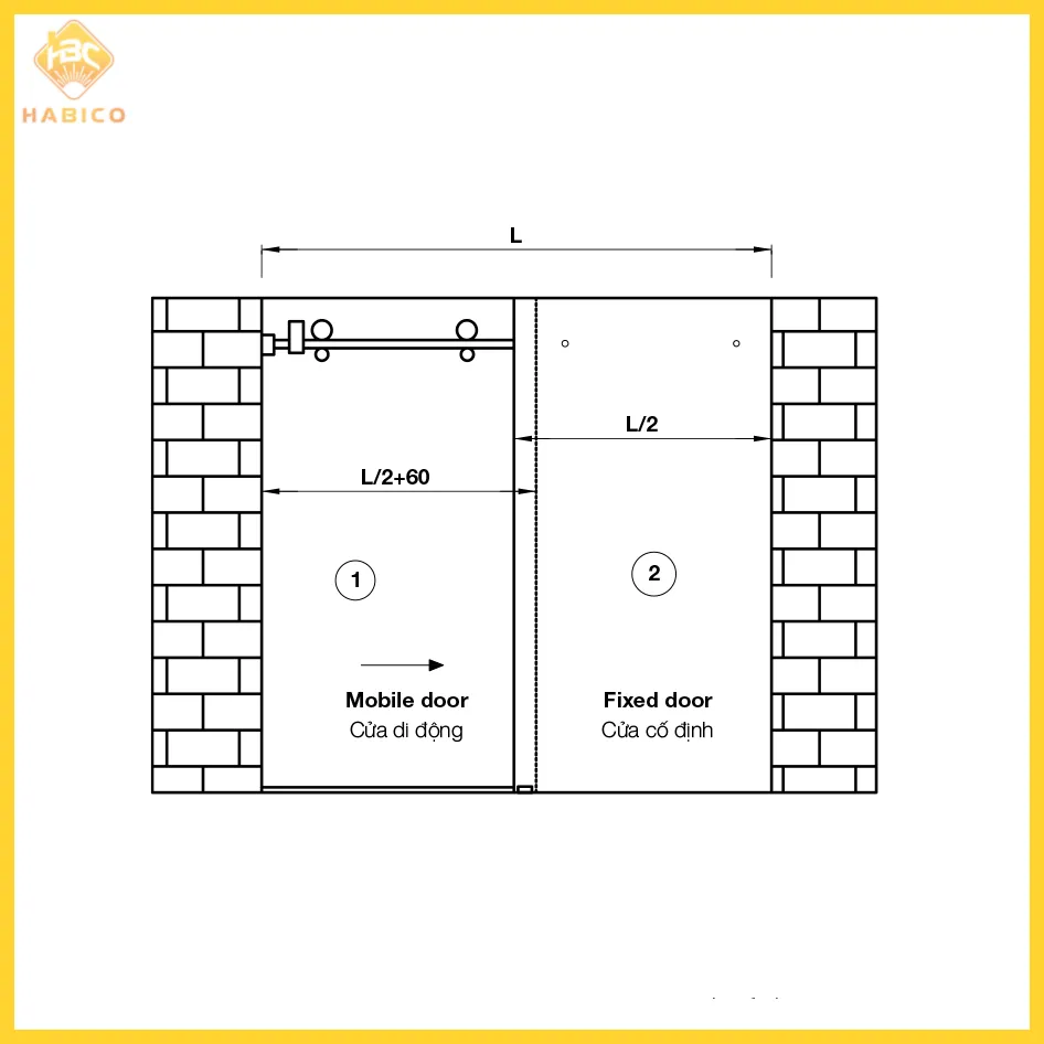 Thông số Phụ Kiện Cửa Trượt Phòng Tắm Kính Vuông Hafele 981.71.101 (1)
