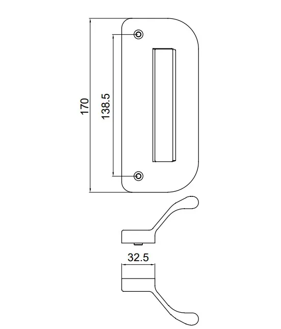 Thông số Tay nắm Kin Long DLS10H I