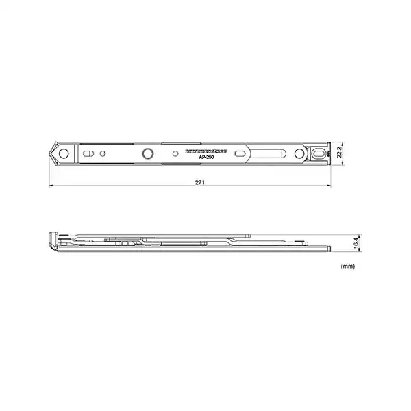 Thông số kỹ thuật Bản lề chữ A AP 250