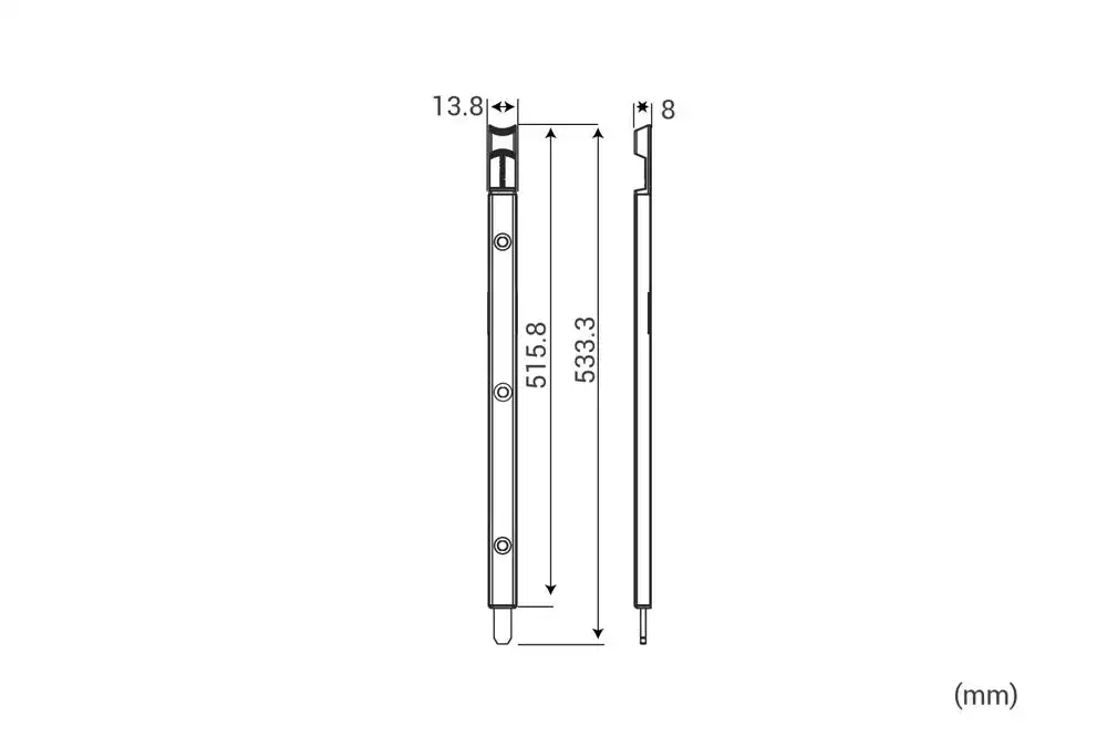 Thông số kỹ thuật Chốt AP 500 Sơn đen