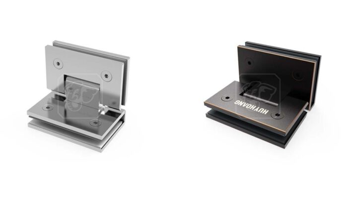 Bản lề kính – kính 90 độ Huy Hoàng