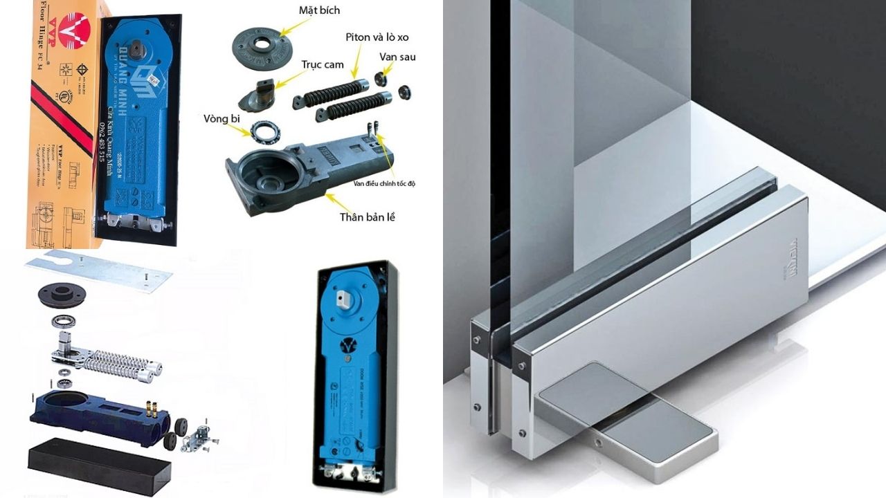 Cấu tạo bản lề sàn Cấu tạo bản lề sàn