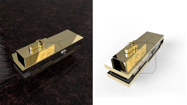 Kẹp Kính Khóa Huy Hoàng