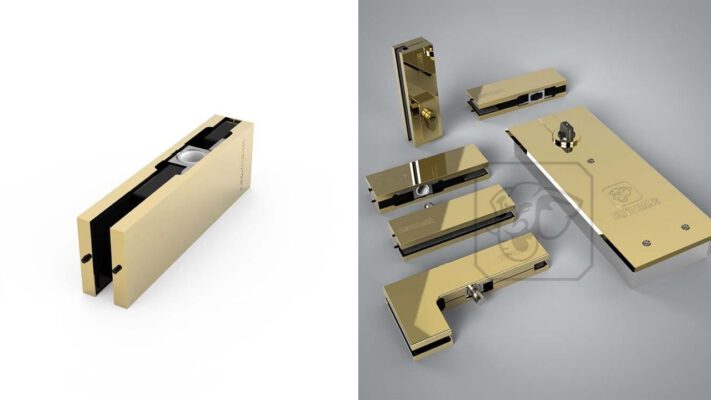 Kẹp kính cường lực Huy Hoàng