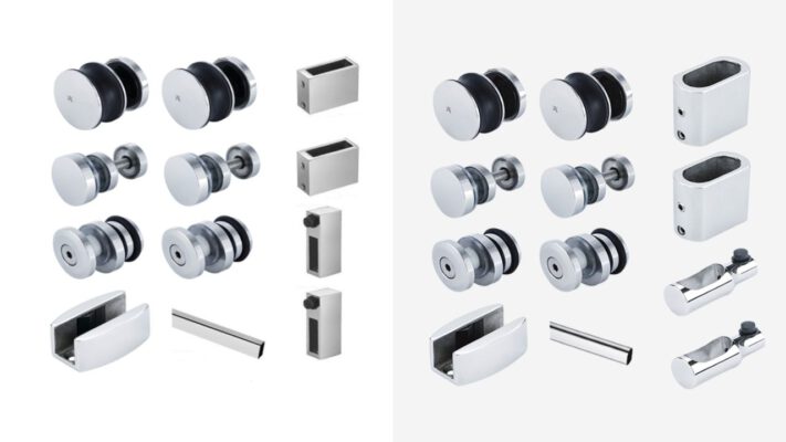 Phụ Kiện Cửa Trượt Phòng Tắm Kính Hafele