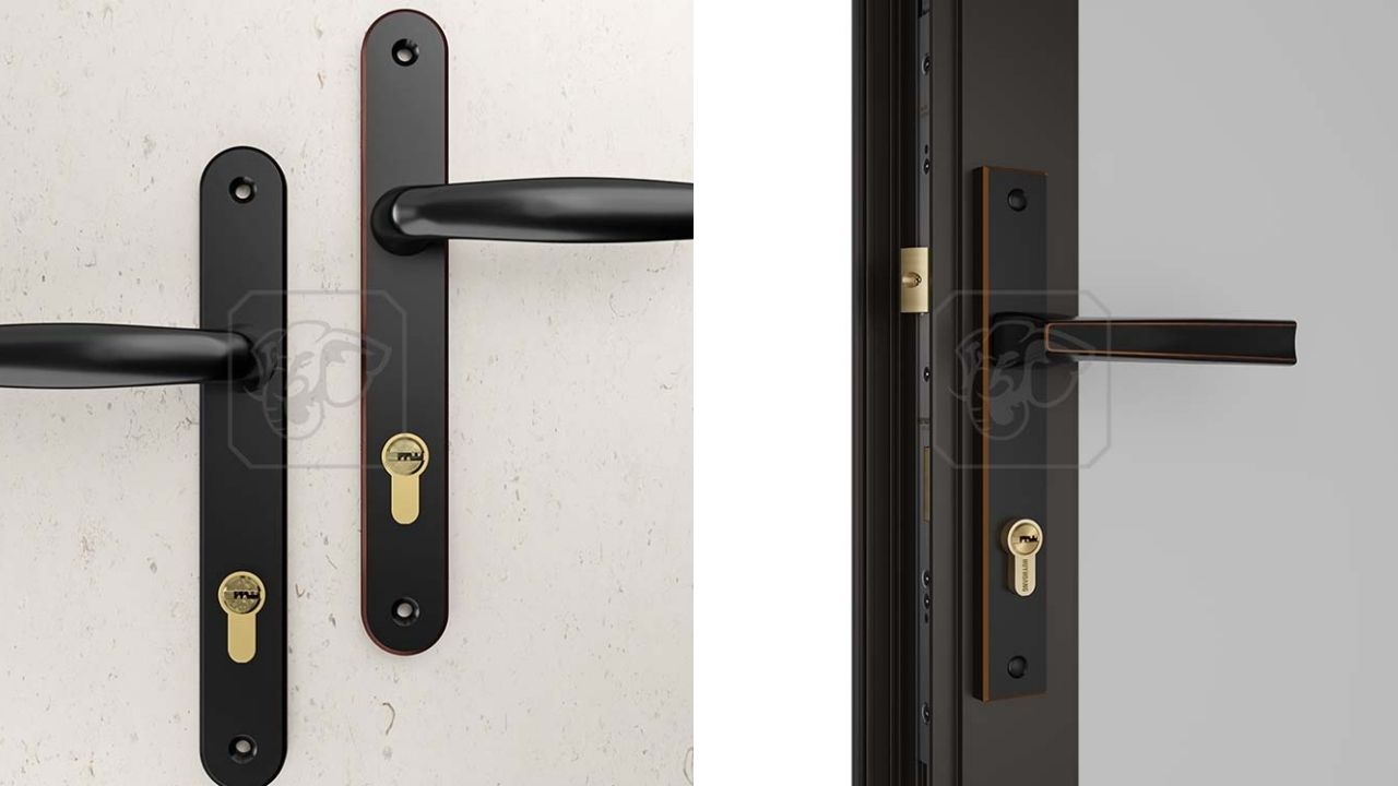 Khóa Đa Điểm APEX Mạ Đồng Đen Huy Hoàng Khóa Đa Điểm APEX Mạ Đồng Đen Huy Hoàng