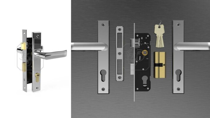 Khóa Tay Nắm EX 70 44 60P Huy Hoàng