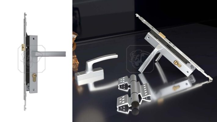 Sản Phẩm Khóa Tay Nắm Đa Điểm APEX68 Điện Zi Titan Huy Hoàng