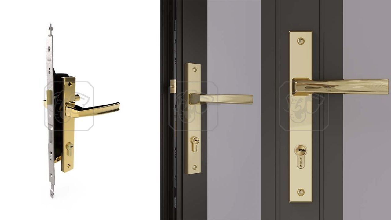 Sản phẩm khóa tay nắm đa điểm HC 68 Sản phẩm khóa tay nắm đa điểm HC 68