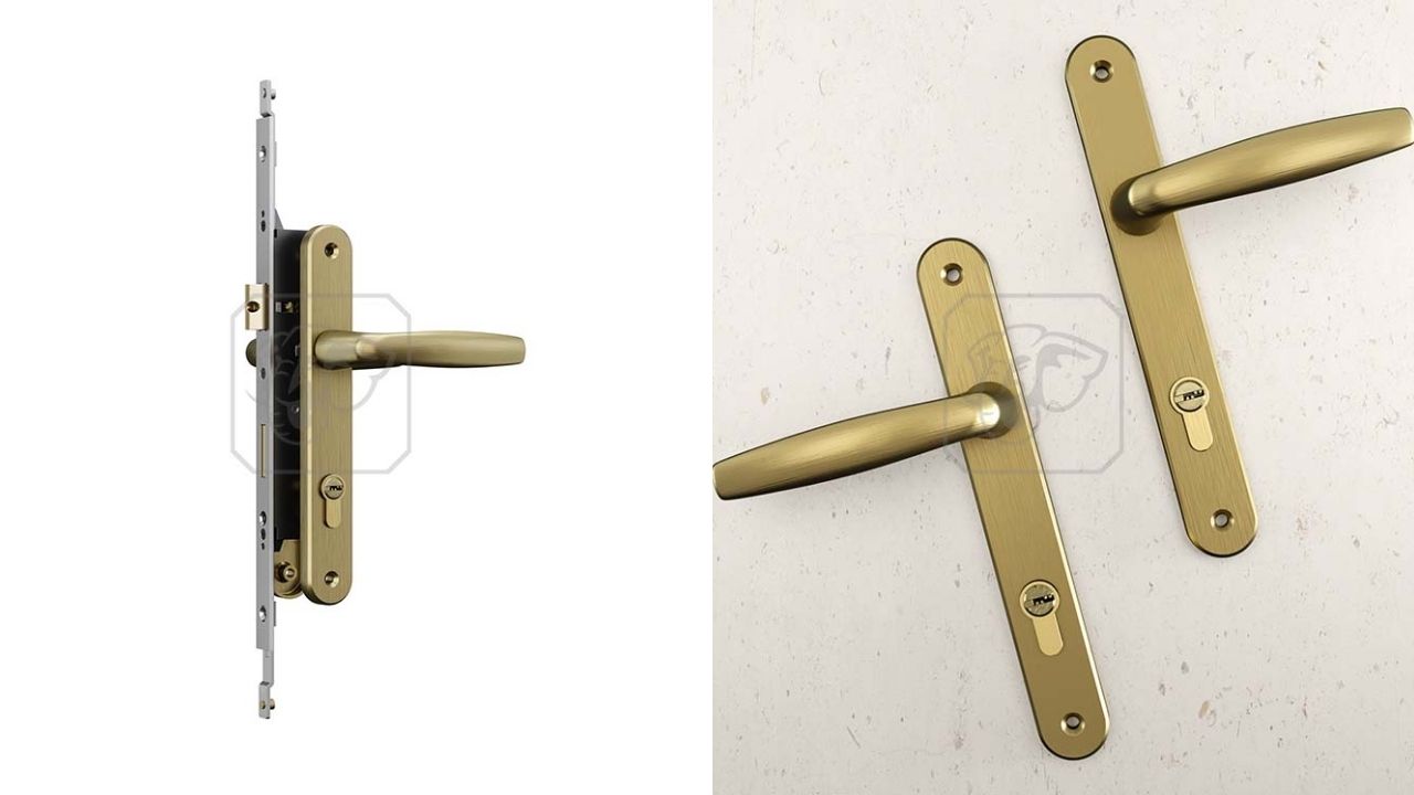 Sản phẩm khóa tay nắm đa điểm cửa đi HCX 66 Sản phẩm khóa tay nắm đa điểm cửa đi HCX 66