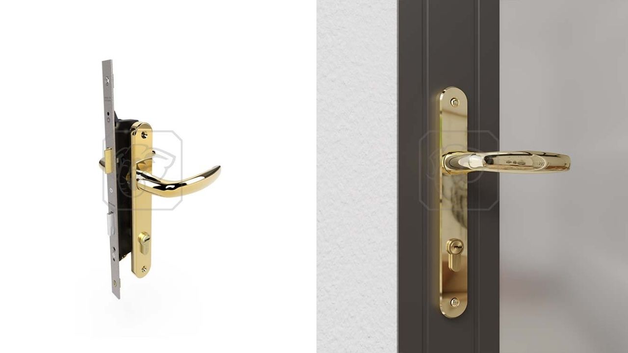 Sản phẩm khóa tay nắm đơn điểm HC66 Sản phẩm khóa tay nắm đơn điểm HC66