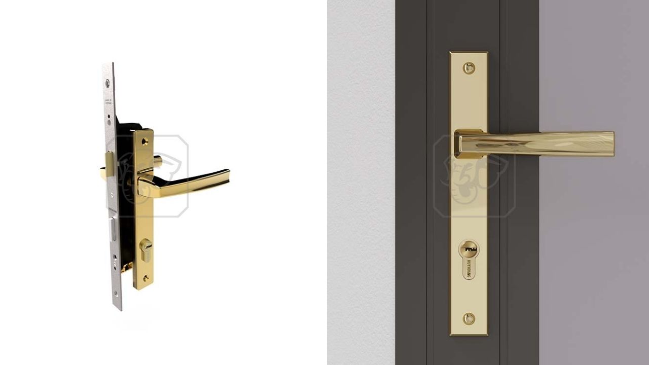 Sản phẩm khóa tay nắm đơn điểm HC68 Sản phẩm khóa tay nắm đơn điểm HC68