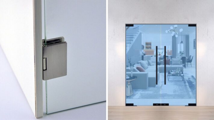 Vệ sinh bảo trì bản lề cửa kính