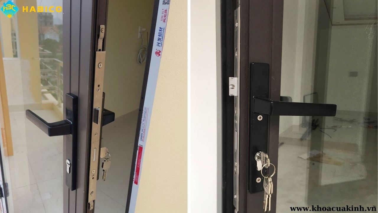 Khóa đa điểm cửa nhôm Khóa đa điểm cửa nhôm